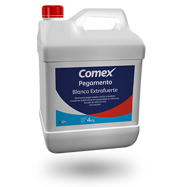 Comex® Pegamento Blanco Extra Fuerte. Descúbrelo